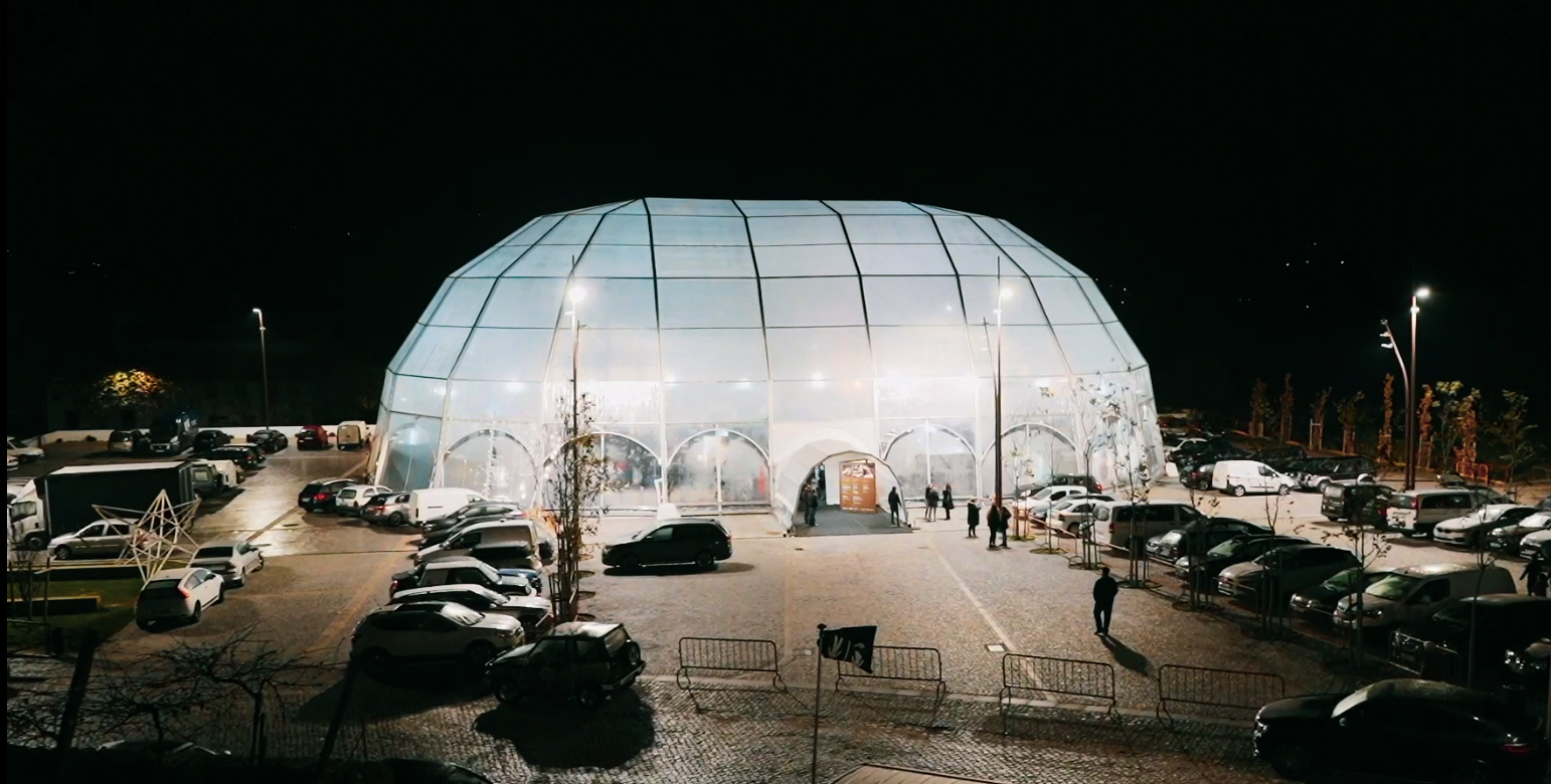 Orbital Igloo Tent for event - Melgaço's Sparkling Wine