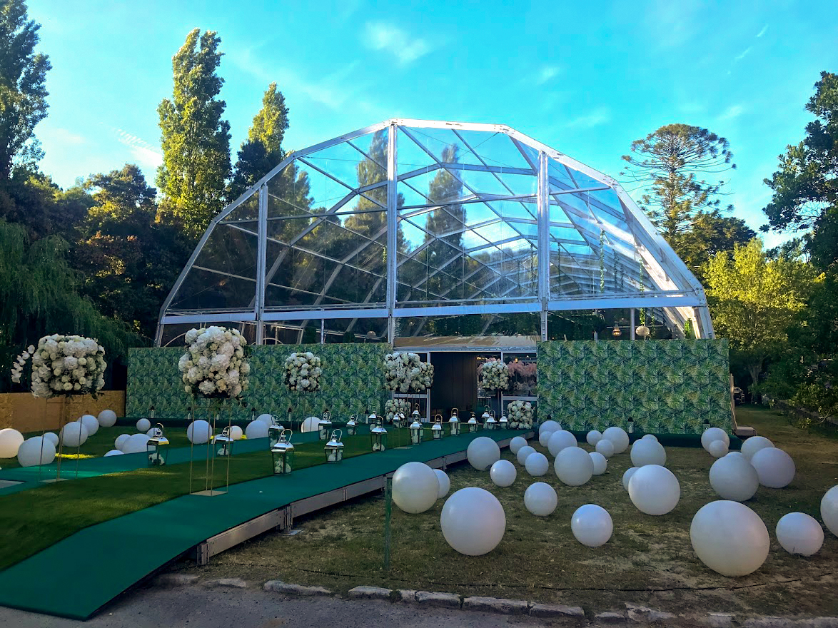 Tenda de Casamento Poligonal